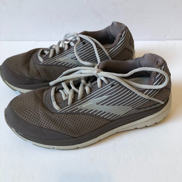Brooks Shoes Brooks Addiction Wlk Womens Running Walking Shoes Gray